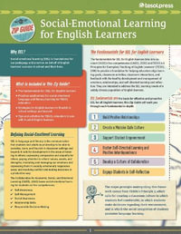 TESOL Zip Guide : Social-Emotional Learning for English Learners - Debbie Zacarian