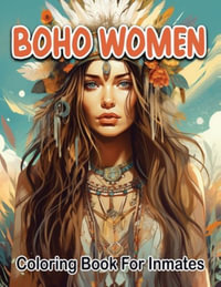 Boho woman coloring book for inmates - Sureshot Books Publishing LLC