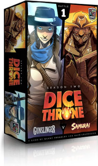 Dice Throne: Season 2 - Battle Box 1: Gunslinger VS Samurai - Strategy Board Game - Dice Throne Inc