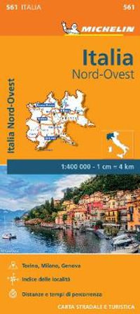 Italy North West : Michelin Regional Road Map - Michelin Road Map