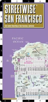 Streetwise San Francisco Map - Laminated City Center Street Map of San Francisco, California : City Plans - Michelin