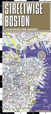 Streetwise Boston Map - Laminated City Center Street Map of Boston, Massachusetts : City Plans - Michelin