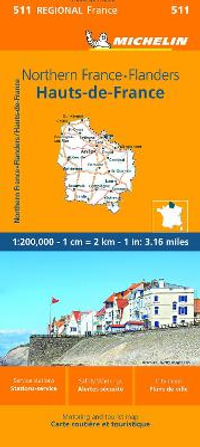 Nord-Pas-de-Calais, Picardy - Michelin Regional Map 511 : Michelin Maps - Michelin