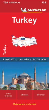 Turkey - Michelin National Map 758 : Michelin National Map - Michelin