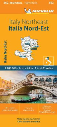 Italy Northeast - Michelin Regional Map 562 : Map - Michelin