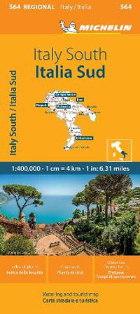 Italy South - Michelin Regional Map 564 : Map - Michelin