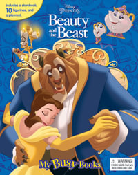 My Busy Books -  Beauty & the Beast : Includes a storybook, 12 figurines, and a playmat - Phidal