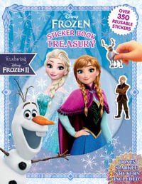 Disney Frozen: Sticker Book Treasury : Activity Book Treasury Puzzle Game for Kids - Phidal Publishing