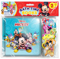 Disney Minnie & Mickey: Bath Time Books : with Suction Cups and Mesh Bag - Phidal Publishing