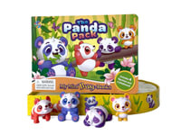 Playful Pandas: My Mini Busy Books For Kids : Includes 4 Figurines with Foldable Play Board and Storybook - Phidal Publishing