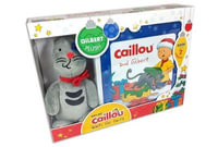 Caillou Waits for Santa Gift Set : Book with 2 stories and Gilbert Plush Toy - Anne Paradis