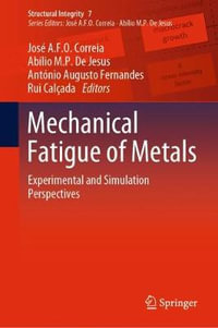 Mechanical Fatigue of Metals : Experimental and Simulation Perspectives - Jose A.F.O. Correia