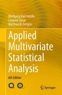 Applied Multivariate Statistical Analysis - Wolfgang Karl HÃ¤rdle