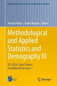 Methodological and Applied Statistics and Demography III : SIS 2024, Short Papers, Contributed Sessions 1 - Alessio Pollice