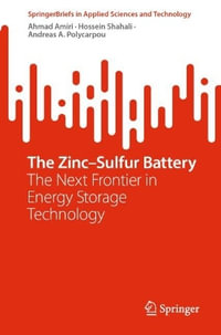 The Zinc-Sulfur Battery : The Next Frontier in Energy Storage Technology - Ahmad Amiri