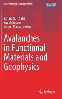 Avalanches in Functional Materials and Geophysics : Understanding Complex Systems - Ekhard K.H. Salje