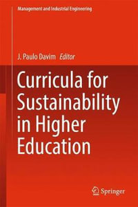 Curricula for Sustainability in Higher Education : Management and Industrial Engineering - J. Paulo Davim