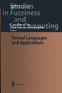 Formal Languages and Applications : Studies in Fuzziness and Soft Computing - Carlos Martin-Vide