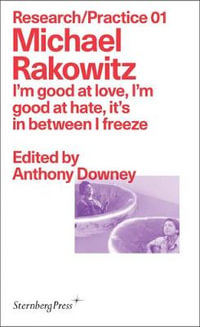 Michael Rakowitz : I'm good at love, I'm good at hate, it's in between I freeze - Anthony Downey