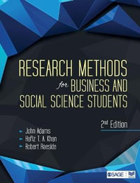 Research Methods for Business and Social Science Students - John Adams