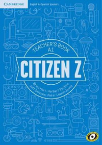 Citizen Z A1 Teacher's Book : Citizen Z - Brian Hart