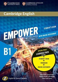 Cambridge English Empower for Spanish Speakers B1 Learning Pack (Student's Book with Online Assessment and Practice and Workbook) : Cambridge English Empower - Adrian Doff