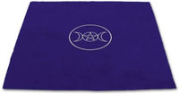 Tarot Velvet Cloth (Pagan Circle Purple) - Scarabeo Lo