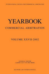 Yearbook Commercial Arbitration : Yearbook Commercial Arbitration Set - Albert Jan Van Den Berg