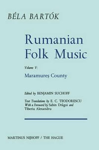 Rumanian Folk Music : Maramure? County - B. Suchoff