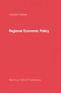 Regional Economic Policy : Measurement of its Effect - H. Folmer