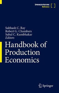 Handbook of Production Economics - Subhash C. Ray