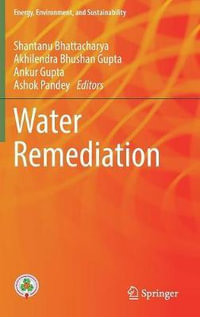 Water Remediation : Energy, Environment, and Sustainability - Shantanu Bhattacharya