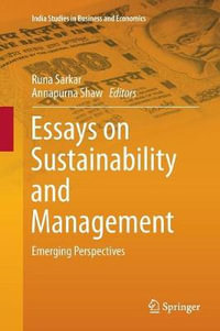 Essays on Sustainability and Management : Emerging Perspectives - Runa Sarkar