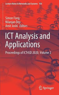 ICT Analysis and Applications : Proceedings of ICT4SD 2020, Volume 2 - Simon Fong