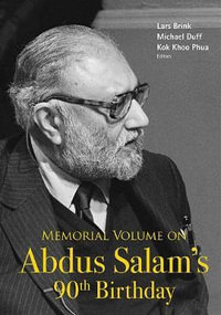 Memorial Volume on Abdus Salam's 90th Birthday - Lars Brink