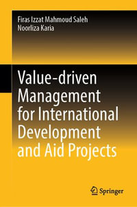 Value-driven Management for International Development and Aid Projects - Firas Izzat Mahmoud Saleh