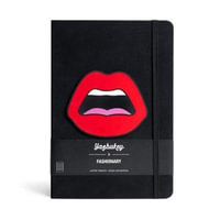 Yazbukey X Fashionary C'est Ahh Red Ruled Notebook A5 - Fashionary