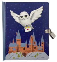 Harry Potter : Hedwig Squishy Lock & Key Diary - Insight Editions