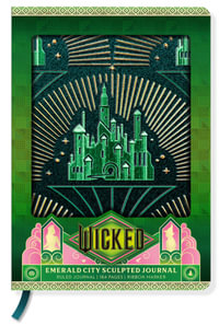 Wicked : Emerald City Sculpted Journal - Insight Editions