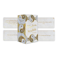 Wisdom Within : Quiet your mind and journey through to the Wisdom Within (88 cards printed with gold foil) - Leah Shoman