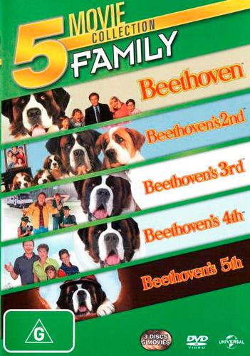 Beethoven's Dog Gone 5 Movie Collection | 9317731092770 | Booktopia