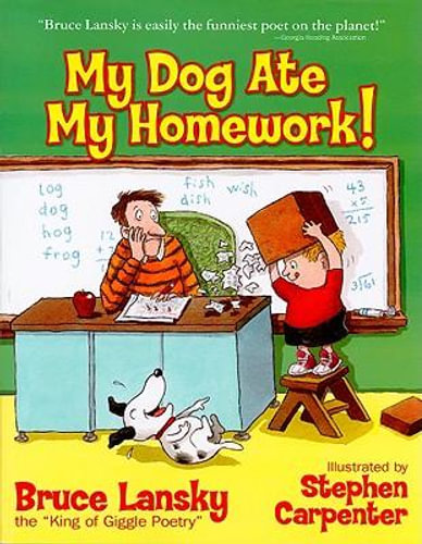 poem the dog ate my homework