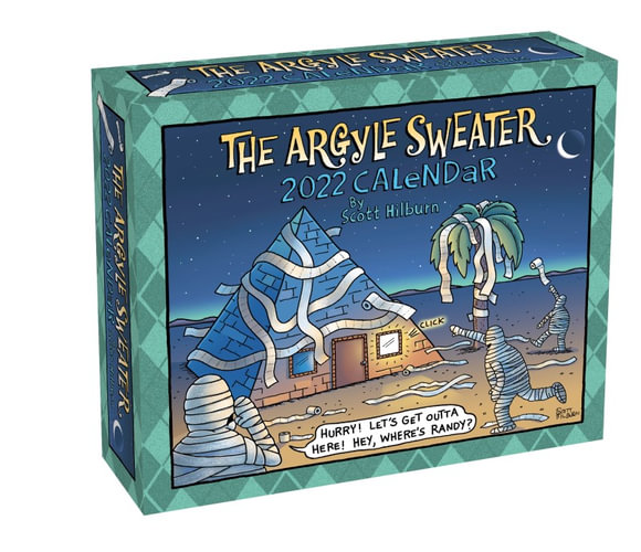 The Argyle Sweater 2022 Desk Calendar by Scott Hilburn