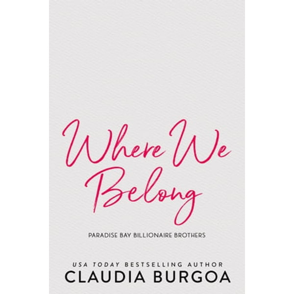 Where We Belong eBook by Claudia Burgoa - EPUB Book