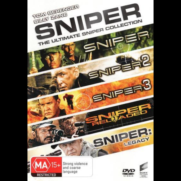 Sniper / Sniper 2 / Sniper 3 / Sniper: Reloaded DVD