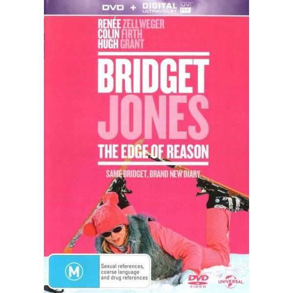 Bridget Jones The Edge of Reason dvd Movie Renee Zellweger Collin Firth  Comedy