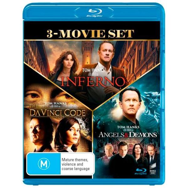 Robert Langdon 3 Movie Set (Blu-Ray/UV), The Da Vinci Code/Agels and ...