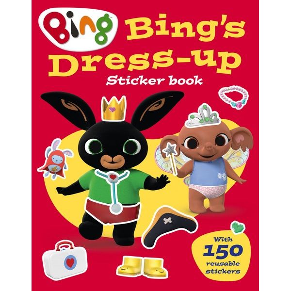 Bing's Dress-Up Sticker Book, Bing | 9780008326128 | Booktopia