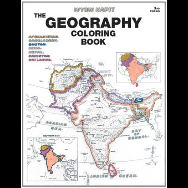 Download The Geography Coloring Book By Wynn Kapit 9780131014725 Booktopia