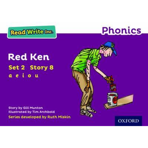 Read Write Inc Phonics, Purple Set 2 Storybook 8 Red Ken by Gill Munton ...